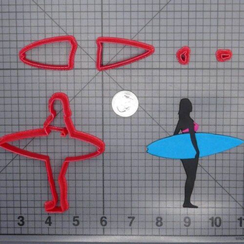 Surfer 266-G731 Cookie Cutter Set