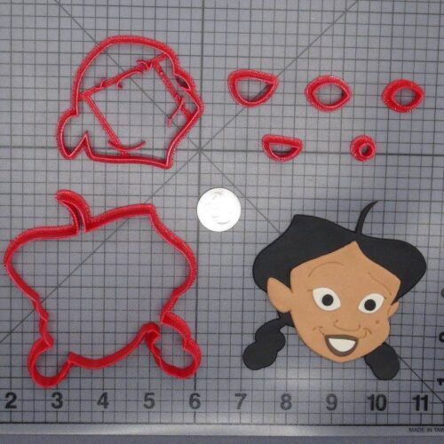 The Proud Family - Penny Head 266-G652 Cookie Cutter Set