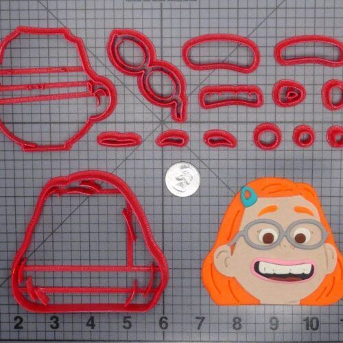 Turning Red - Meilin Head 266-G892 Cookie Cutter Set