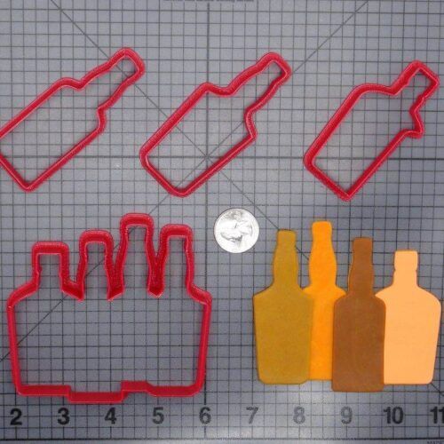 Whiskey Bar 266-G554 Cookie Cutter Set