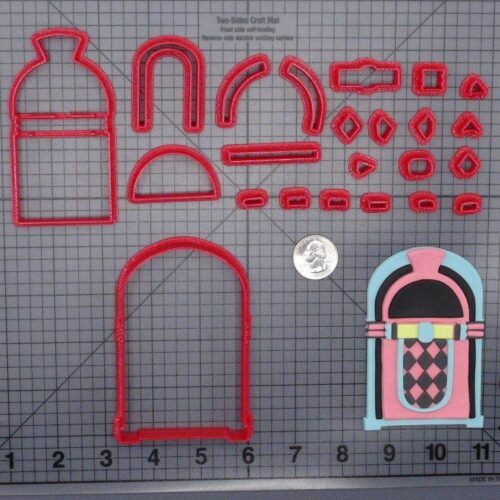 50s Jukebox 266-E297 Cookie Cutter Set