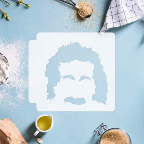 Albert Einstein 783-D451 Stencil