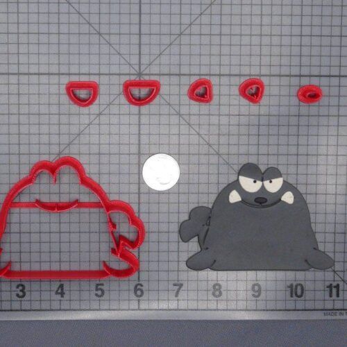 Angry Seal 266-F165 Cookie Cutter Set