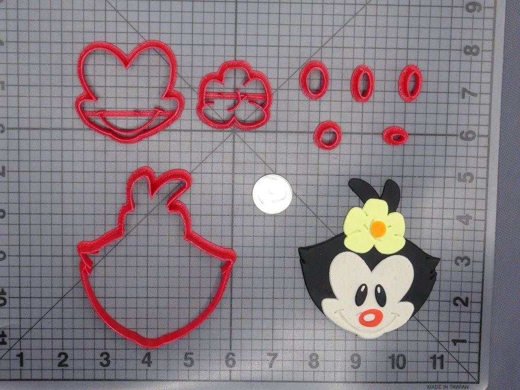Animaniacs - Dot Head 266-E704 Cookie Cutter Set