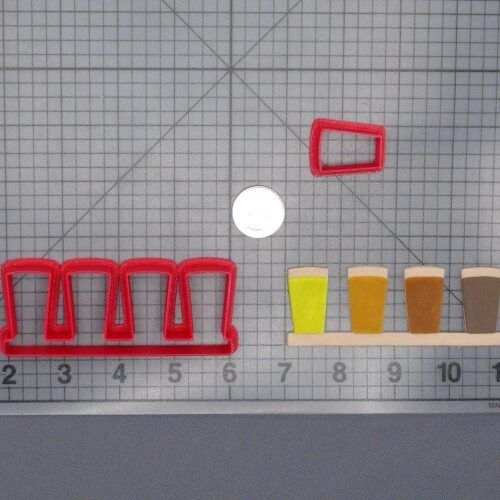 Beer Flight 266-G837 Cookie Cutter Set