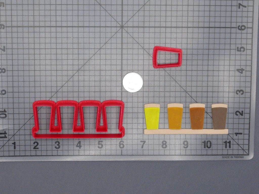Beer Flight 266-G837 Cookie Cutter Set