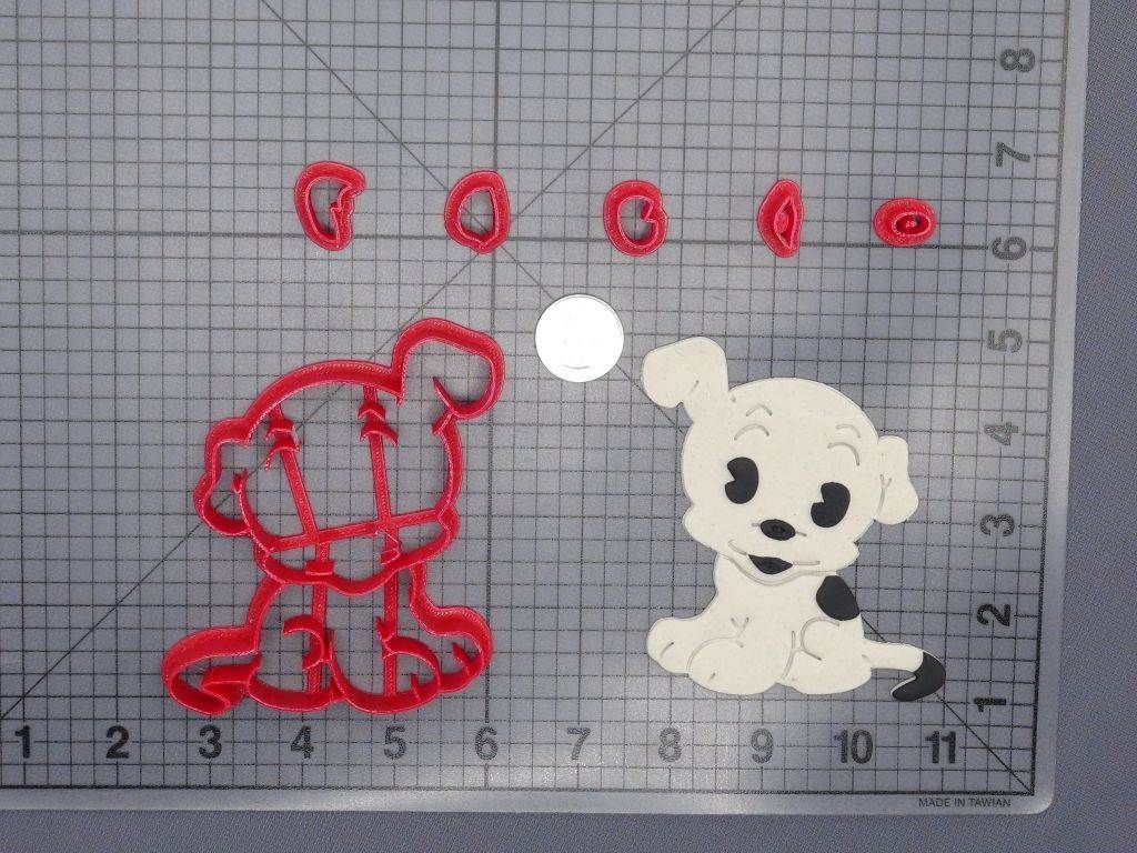 Betty Boop - Pudgy Dog 266-E451 Cookie Cutter Set
