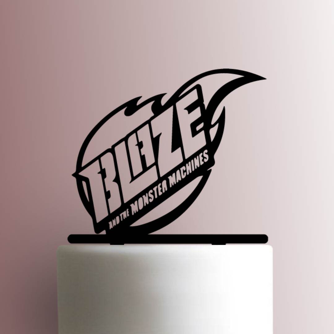 Blaze and the Monster Machines Logo 225-B050 Cake Topper