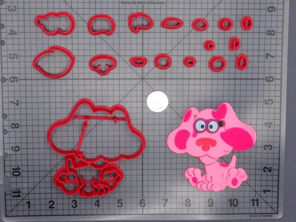 Blues Clues - Magenta Dog Body 266-E638 Cookie Cutter Set