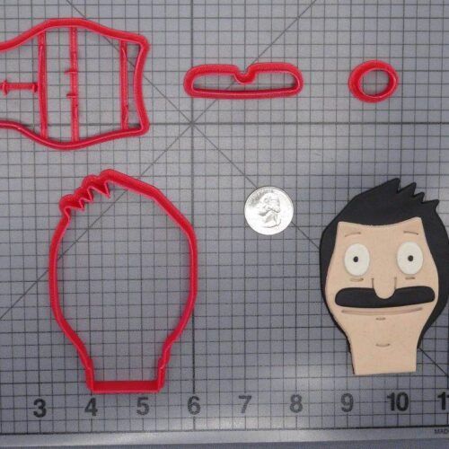 Bobs Burgers - Bob Head 266-F047 Cookie Cutter Set