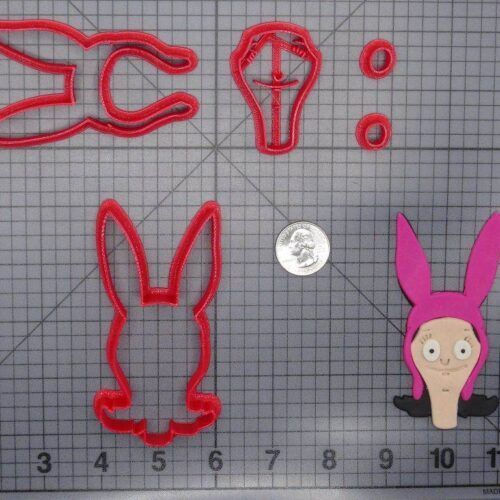 Bobs Burgers - Louise Head 266-F049 Cookie Cutter Set