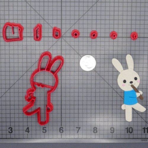 Bunny with Flute 266-G765 Cookie Cutter Set