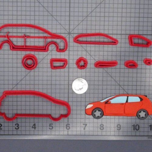Car 266-F378 Cookie Cutter Set