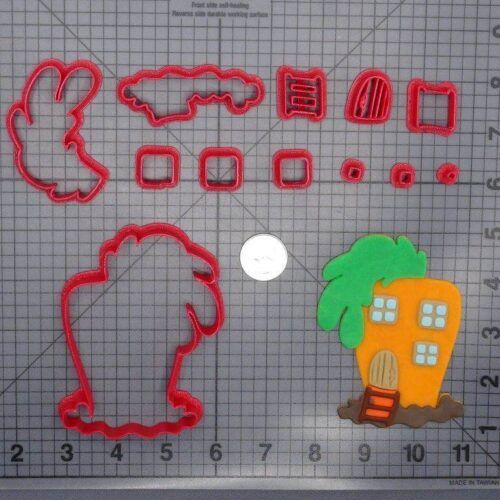 Carrot House 266-F446 Cookie Cutter Set