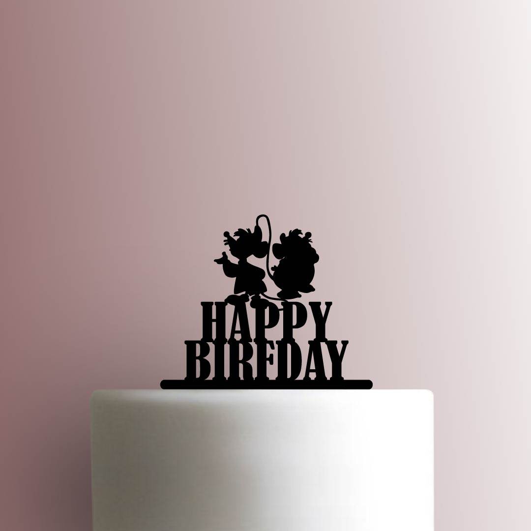 Cinderella Happy Birfday 225-B041 Cake Topper