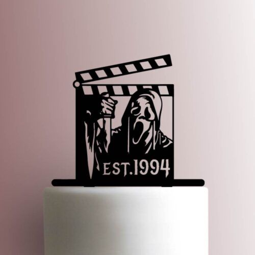 Custom Scream - Ghostface Year 225-B022 Cake Topper