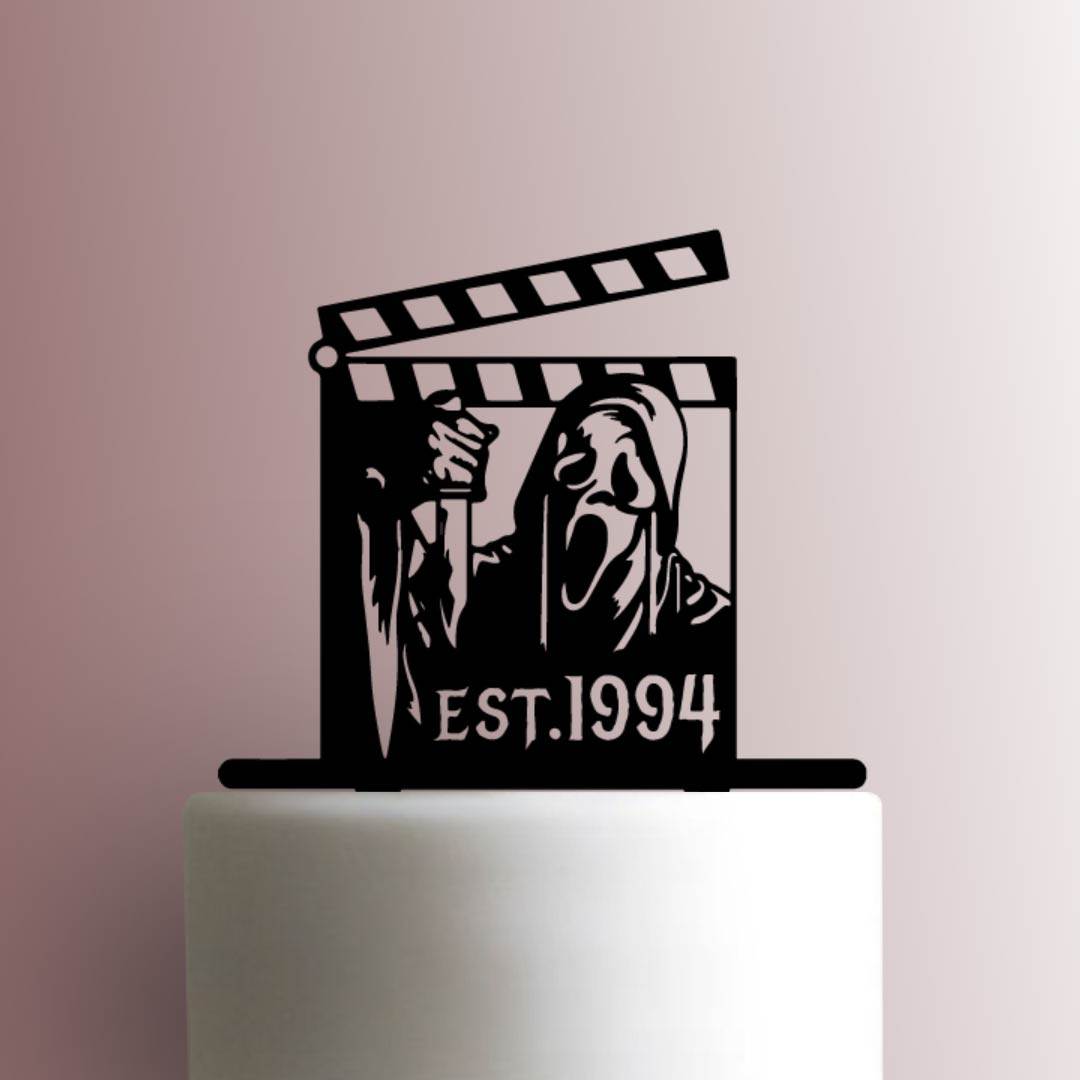 Custom Scream - Ghostface Year 225-B022 Cake Topper