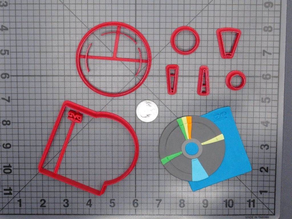 DVD Disc 266-E886 Cookie Cutter Set