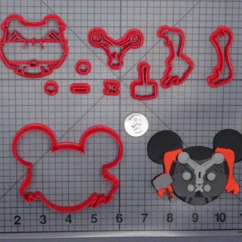 Disney Ears - Thor 266-G379 Cookie Cutter Set