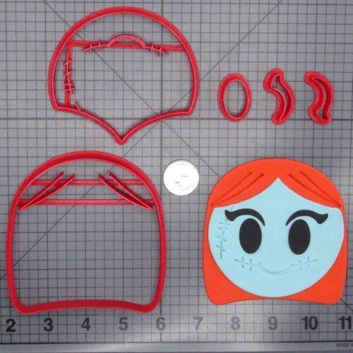 Disney Emoji - Nightmare Before Christmas - Sally Head 266-G824 Cookie Cutter Set