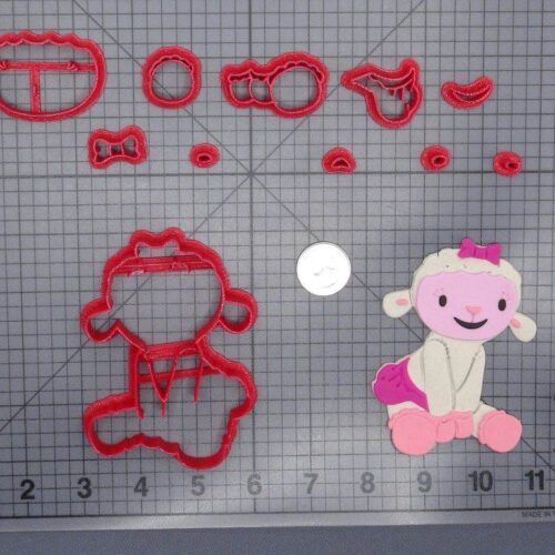 Doc Mcstuffins - Lambie Body 266-G830 Cookie Cutter Set