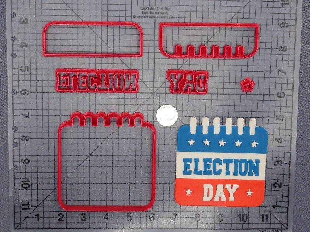 Election Day 266-G807 Cookie Cutter Set