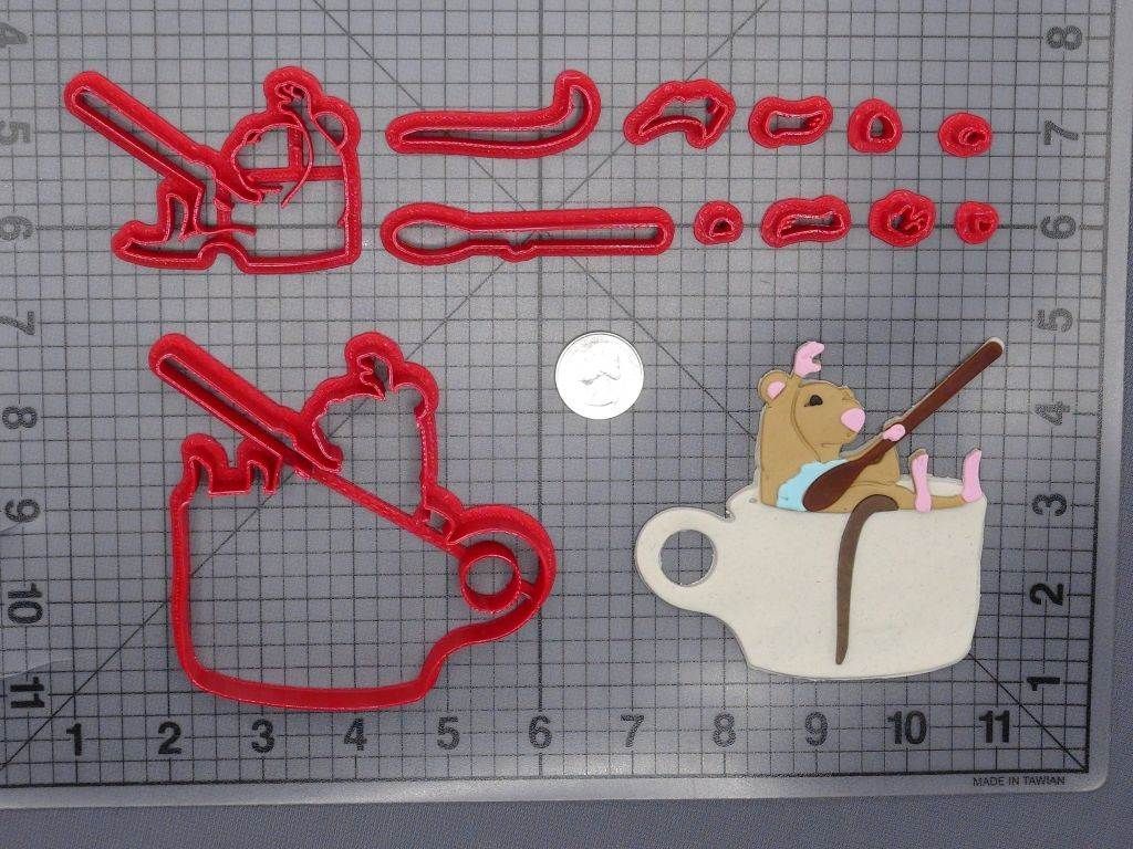 Encanto - Rat in Cup 266-H087 Cookie Cutter Set