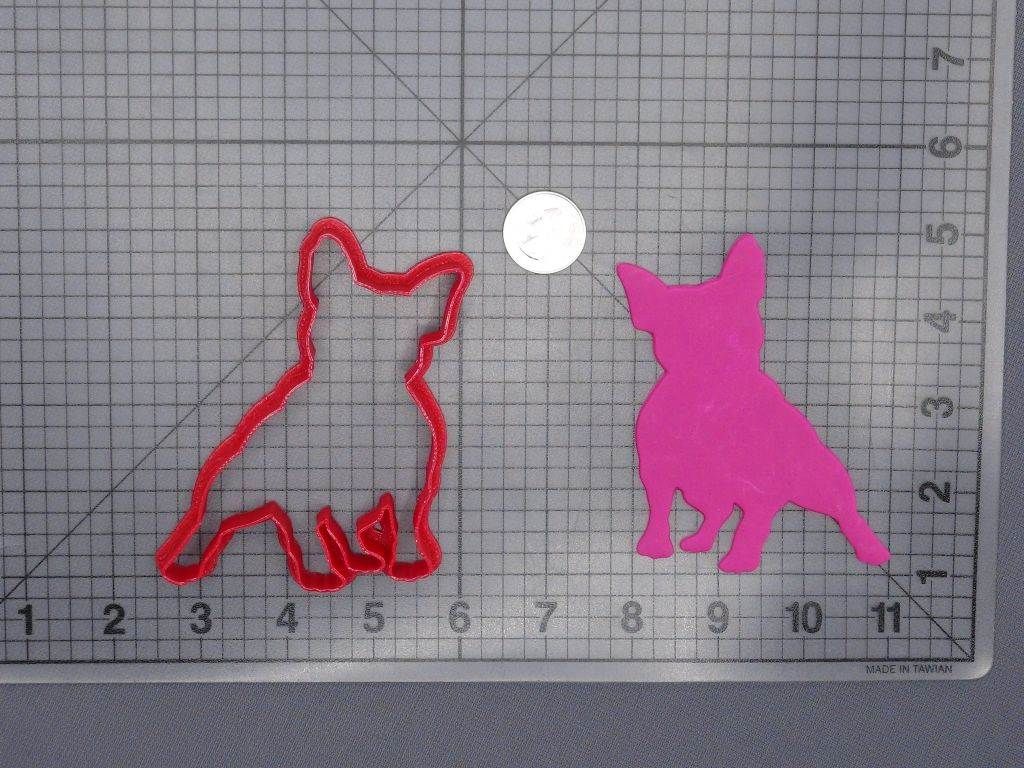 French Bulldog Dog Body 266-G850 Cookie Cutter Silhouette