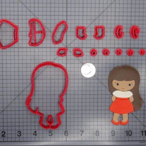 Girl Body 266-G799 Cookie Cutter Set