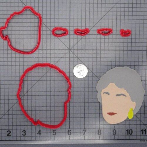 Golden Girls - Dorothy Head 266-G900 Cookie Cutter Set