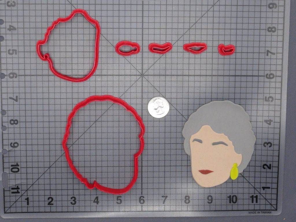 Golden Girls - Dorothy Head 266-G900 Cookie Cutter Set