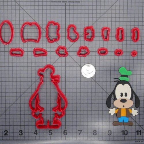 Goofy Body 266-G759 Cookie Cutter Set