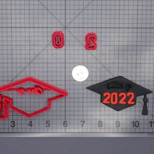 Graduation Cap Class of 2022 266-H428 Cookie Cutter Set