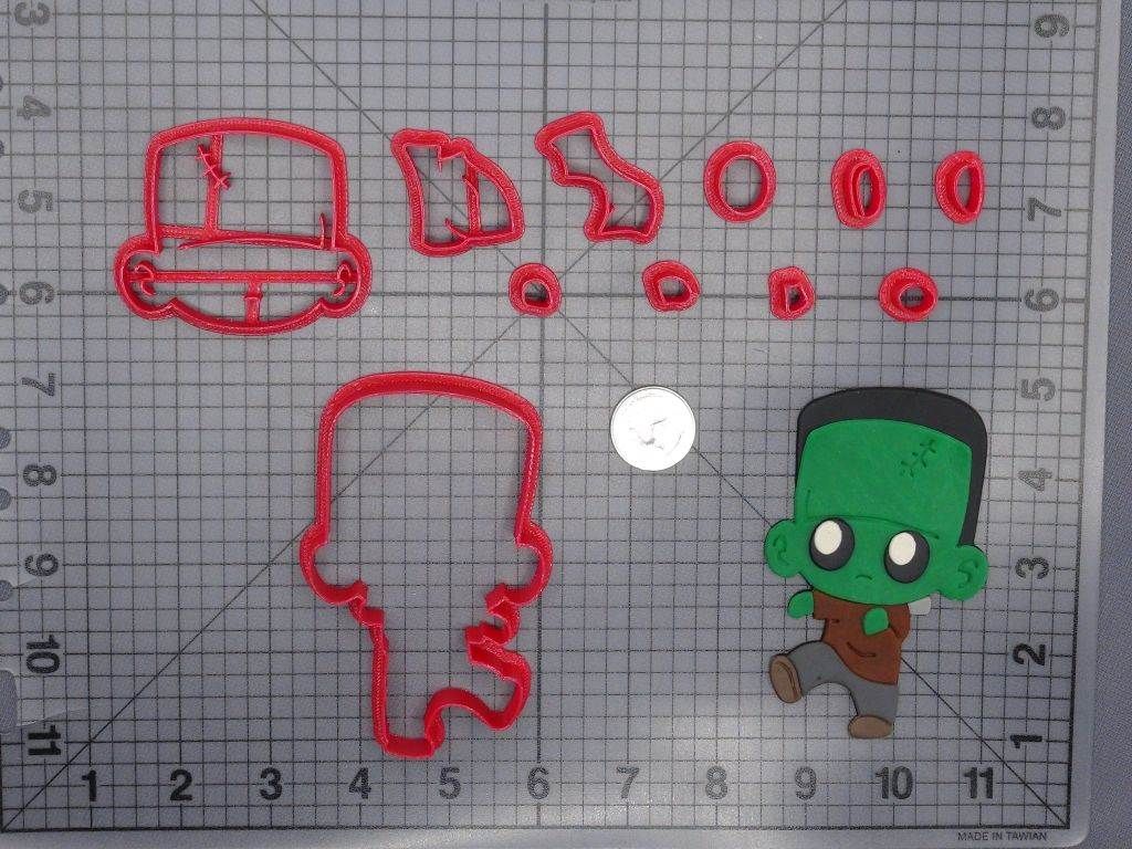Halloween - Frankenstein Body 266-F625 Cookie Cutter Set