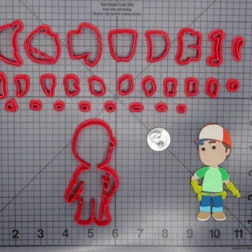 Handy Manny - Manny Body 266-E452 Cookie Cutter Set