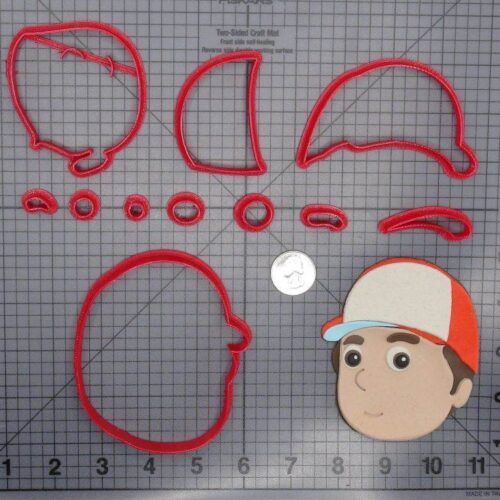 Handy Manny - Manny Head 266-E424 Cookie Cutter Set