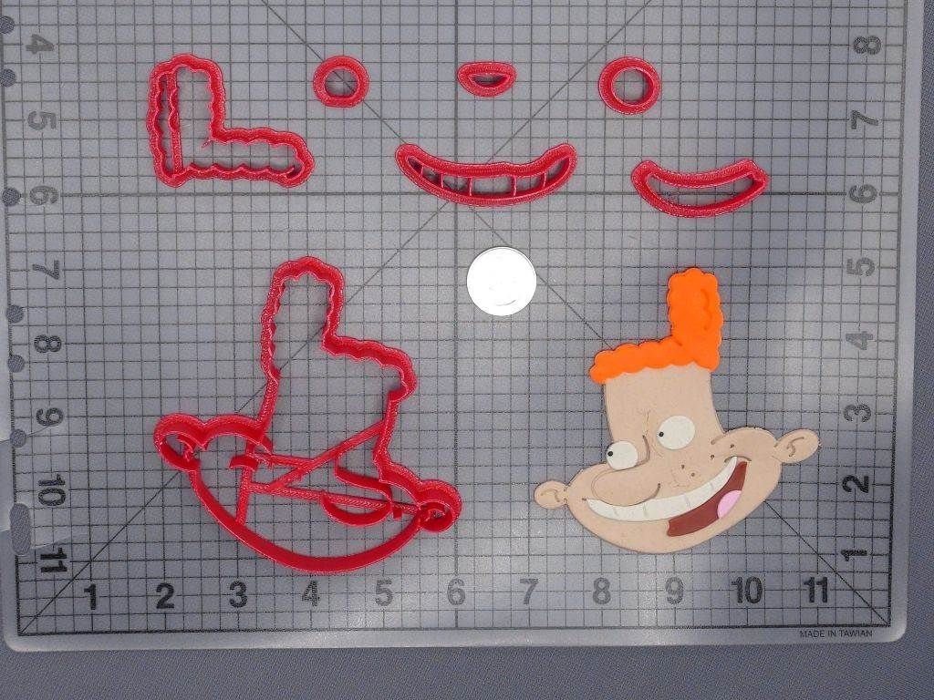 Hey Arnold - Eugene Head 266-F358 Cookie Cutter Set