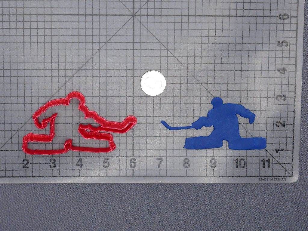 Hockey Goalie 266-G880 Cookie Cutter Silhouette