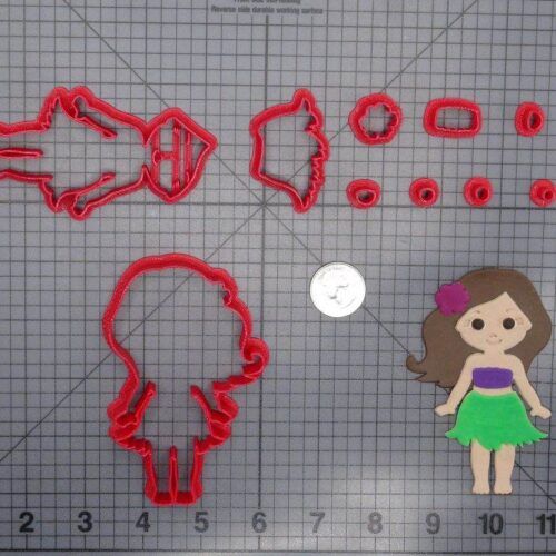 Hula Dancer 266-F993 Cookie Cutter Set