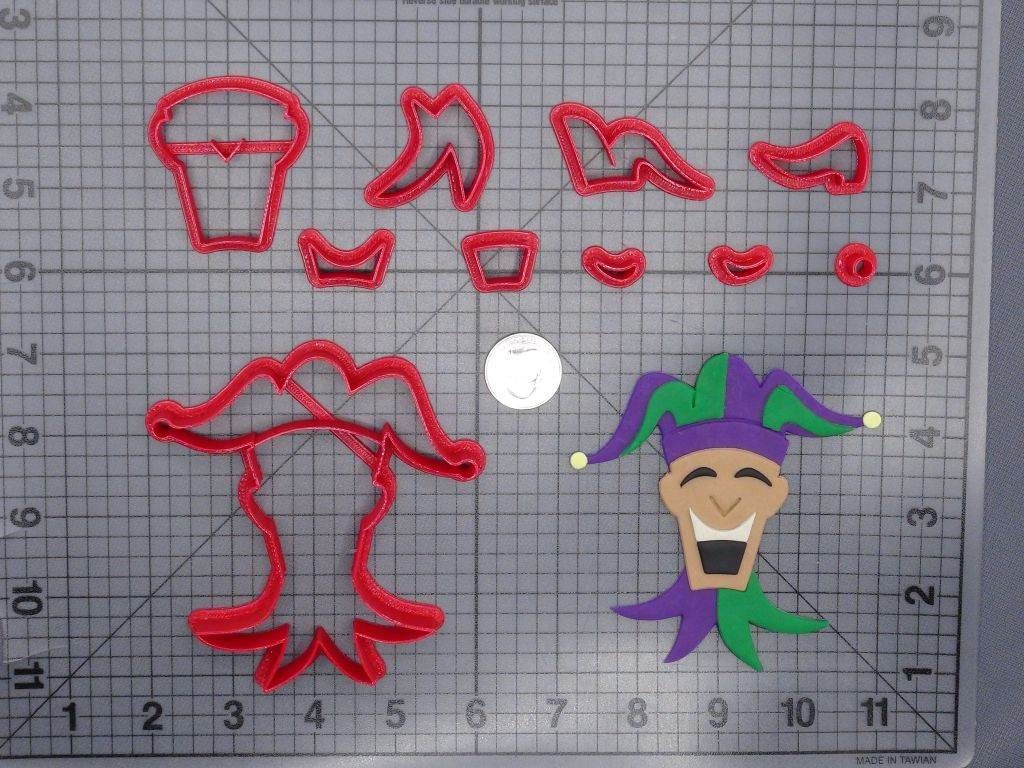 Jester Head 266-G802 Cookie Cutter Set