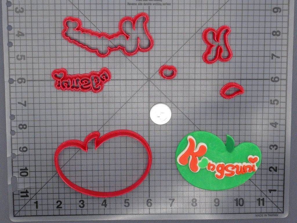 Kongsuni Logo 266-G688 Cookie Cutter Set
