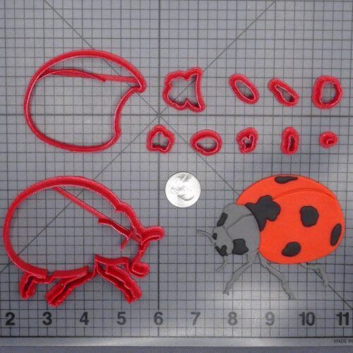 Ladybug 266-G770 Cookie Cutter Set