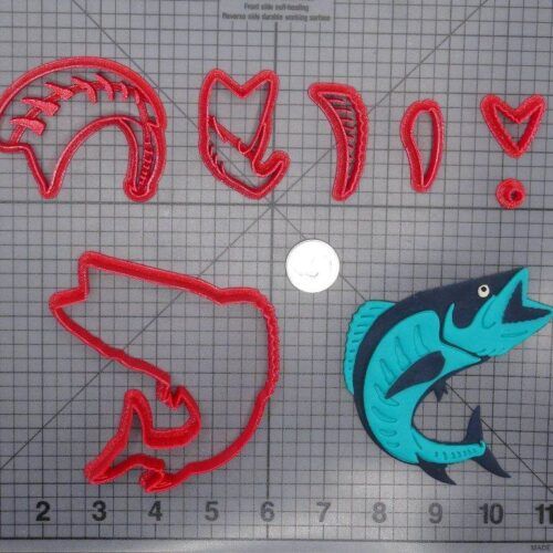 Mackerel Fish 266-E321 Cookie Cutter Set