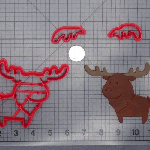Moose Body 266-G803 Cookie Cutter Set