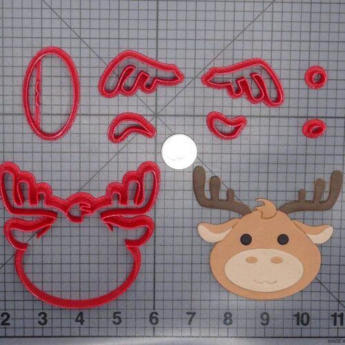 Moose Head 266-E291 Cookie Cutter SetMoose Head 266-E291 Cookie Cutter Set