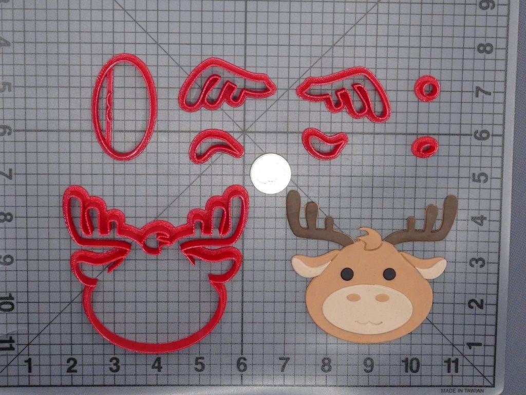 Moose Head 266-E291 Cookie Cutter SetMoose Head 266-E291 Cookie Cutter Set