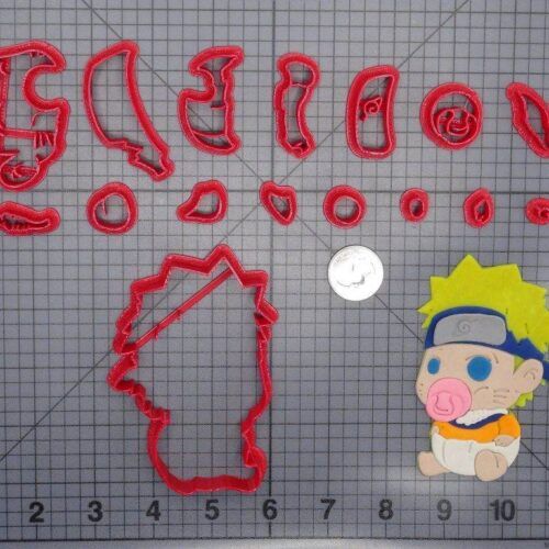 Naruto Baby Body 266-G865 Cookie Cutter Set