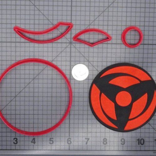 Naruto - Mangekyou Sharingan 266-G822 Cookie Cutter Set