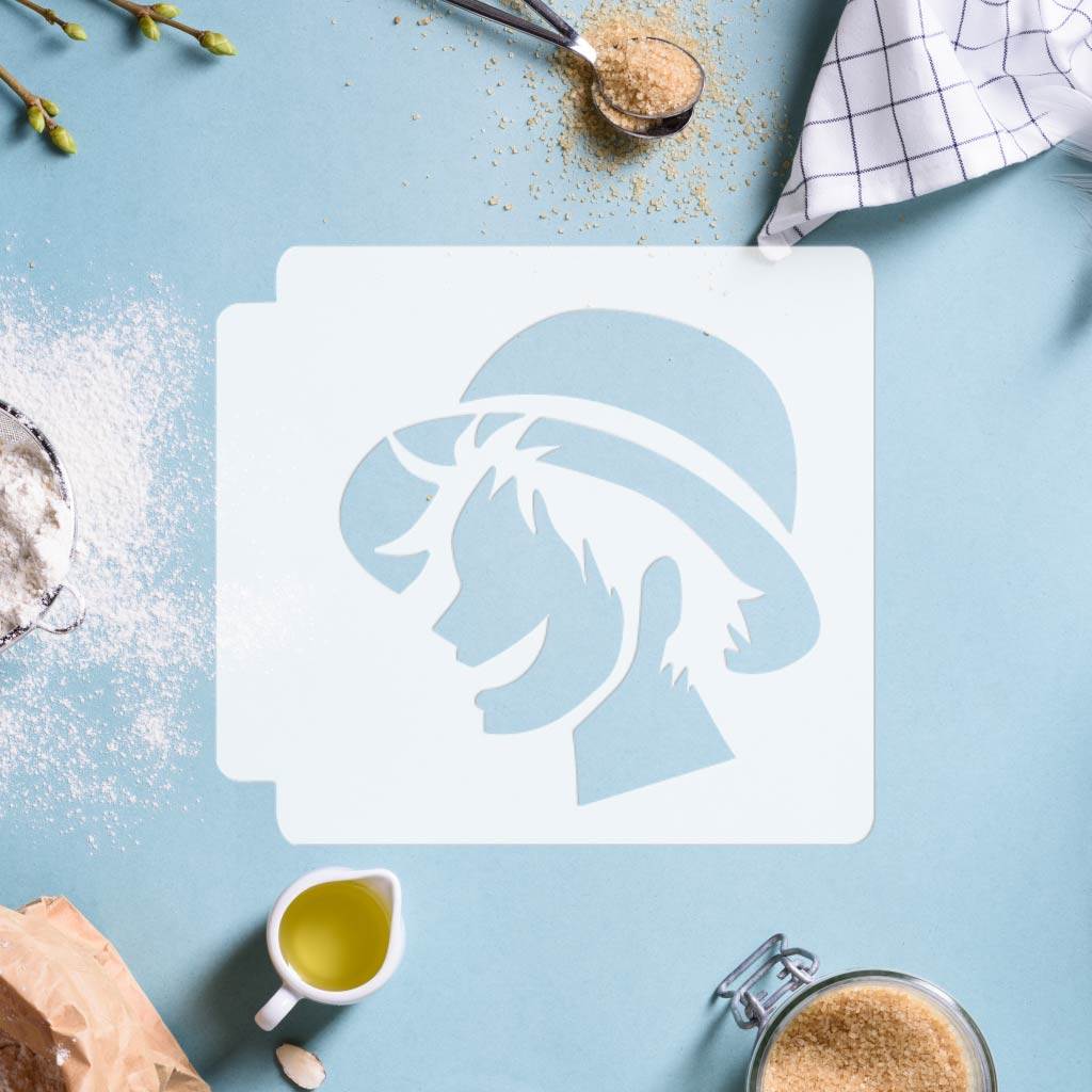 One Piece - Luffy Head 783-G242 Stencil