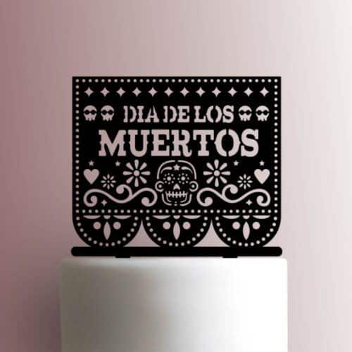 Dia De Los Muertos - Papel Picado 225-A989 Cake Topper